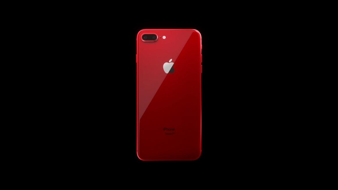 ទូរស័ព្ទ iPhone 8 plus ពណ៌ក្រហម