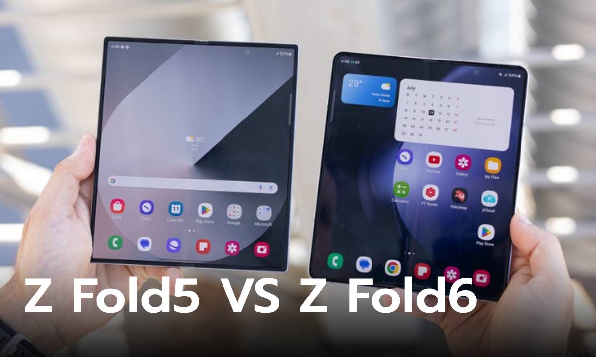 เปรียบเทียบ Samsung Galaxy Z Fold6 VS Galaxy Z Fold5 อัปเกรดดีไหม