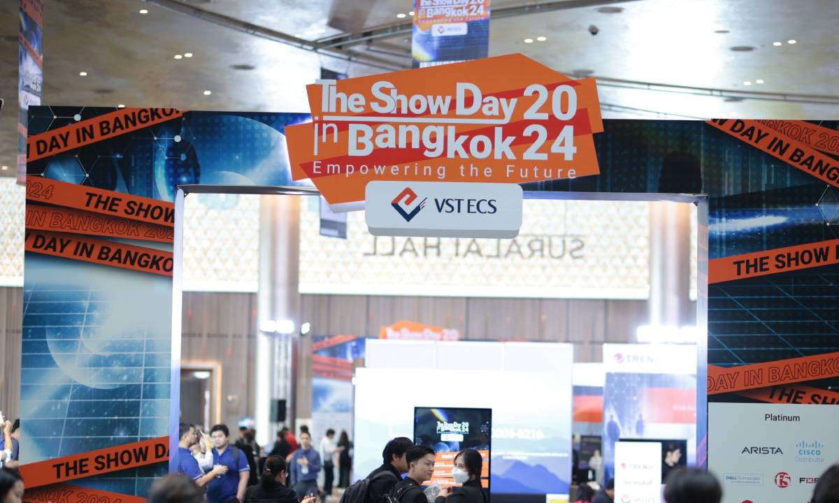 VST ECS เผยเทคโนโลยีใหม่กับ 40 แบรนด์ชั้นนำในงาน The Show Day in Bangkok 2024