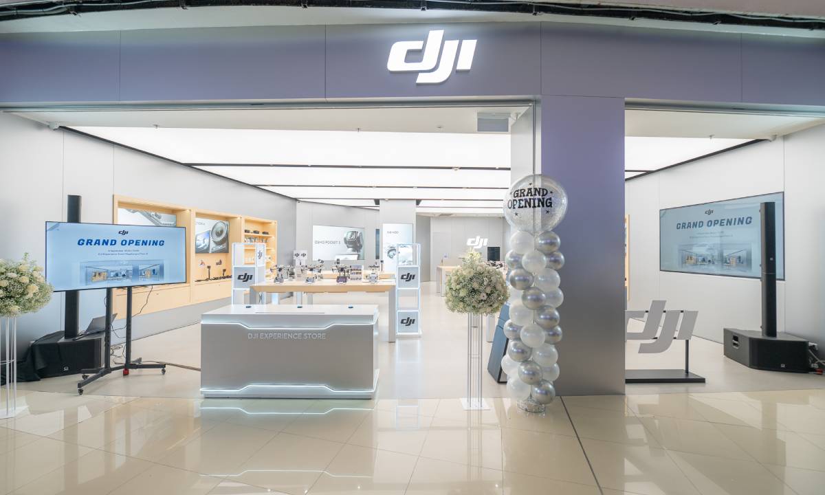 DJI เปิด DJI Experience Store สาขาเมกาบางนา เอาใจคอนเทนต์ครีเอเตอร์