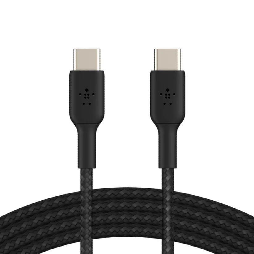 สายชาร์จ type c ยี่ห้อไหน-Belkin Boost Charge Braided USB-C to C