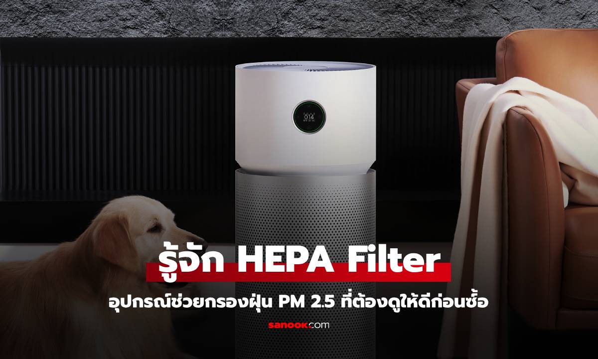 รู้จัก HEPA Filter อุปกรณ์ช่วยบรรเทา PM 2.5 ที่ใกล้ตัวคุณที่สุด