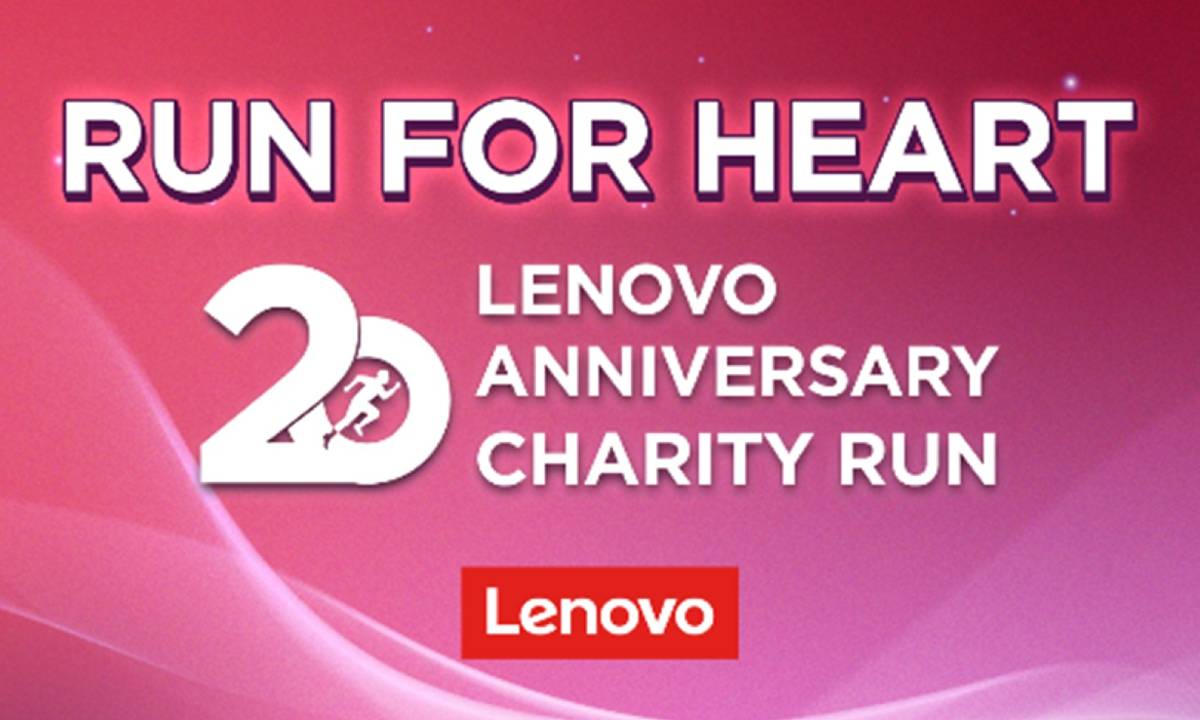 Lenovo จัดงานวิ่งครบรอบ 20 ปี ในประเทศไทย Run For Heart สมทบทุน มูลนิธิ เด็กโรคหัวใจ