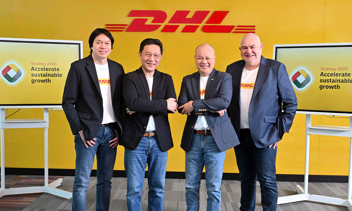 DHL ปักหมุดไทย ฮับโลจิสติกส์อาเซียน ผนึก "Strategy 2030" รับเทรนด์โลก