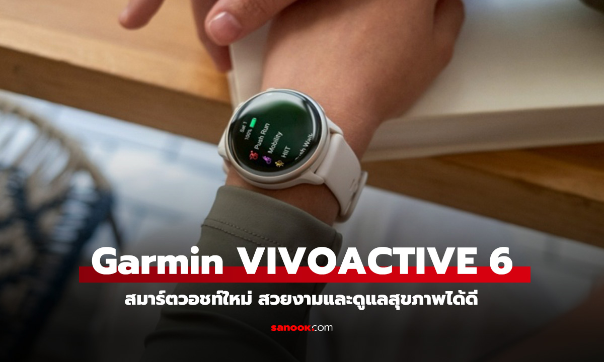 Garmin Դ VIVOACTIVE 6 ͷŷ  AI Ш AMOLED شѴ