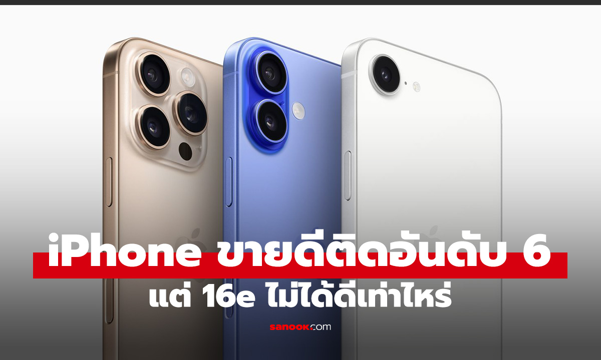 Apple รั้งอันดับ 6 ตลาดสมาร์ทโฟนอินเดีย ในไตรมาส 2 แต่...