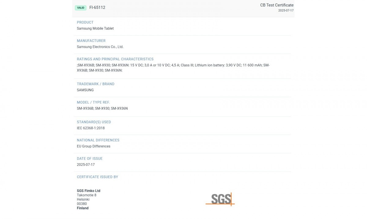 sgs-tab-s11