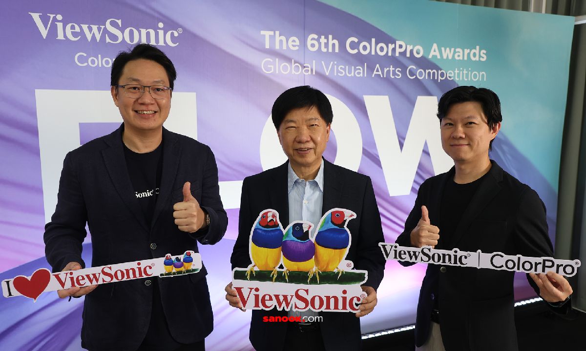 ภาพประกอบข่าว: ViewSonic จัดงาน The 6th ColorPro Awards 2025: “FLOW” นำเสนออนาคตแห่งเทคโนโลยีจอภาพ