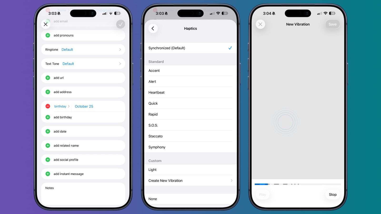 contacts-app-custom-vibration