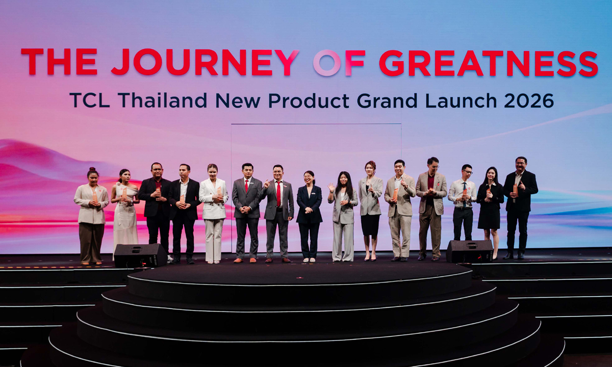 TCL เปิดตัวผลิตภัณฑ์ปี 2026 ภายใต้แนวคิด “The Journey of Greatness”