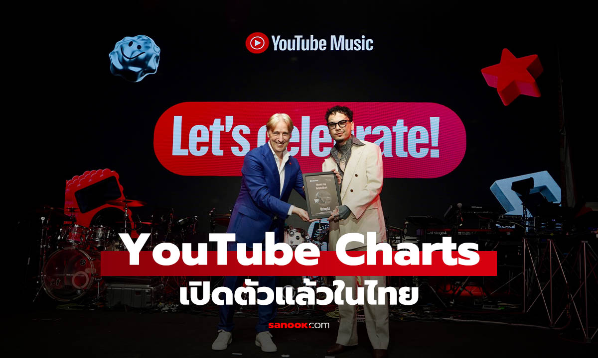 YouTube Charts มาไทยแล้ว เช็กเพลงฮิต ศิลปินมาแรง ดันนักร้องผ่าน Foundry Rising