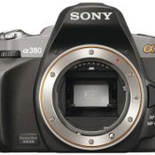 Sony A380 ตัวกล้องดิจิตอล SLR ใหม่ล่าสุด