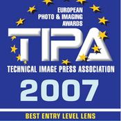 Nikon ได้รับรางวัล TIPA 2007