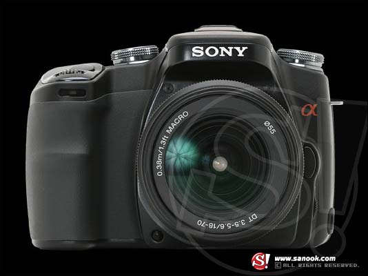 คุณสมบัติพิเศษกล้อง Sony Alpha 100