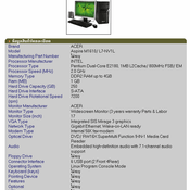 Acer Aspire M1610/L7-NV1L