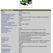 Acer Aspire M3600/L7-O16