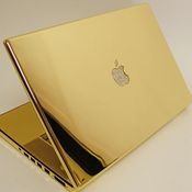 Mac Book Pro โฮโซสุดหรู ฝังเพชร 24 กะรัต