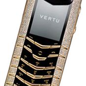 Vertu Signature Yellow Gold Pave Diamonds 