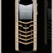 Vertu Signature Yellow Gold Pave Diamonds 