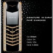 Vertu Signature Yellow Gold Pave Diamonds 