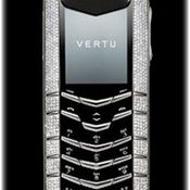 Vertu Signature White Gold Pave Diamonds 