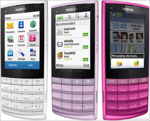 Nokia X3-02 Series 40