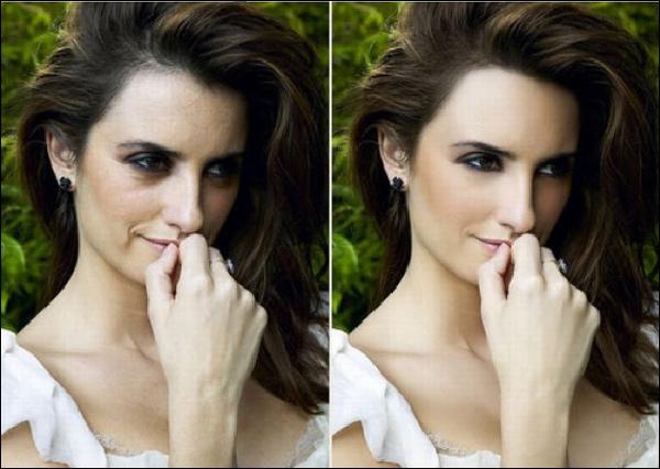 Celebrities Photoshopped: Before and After