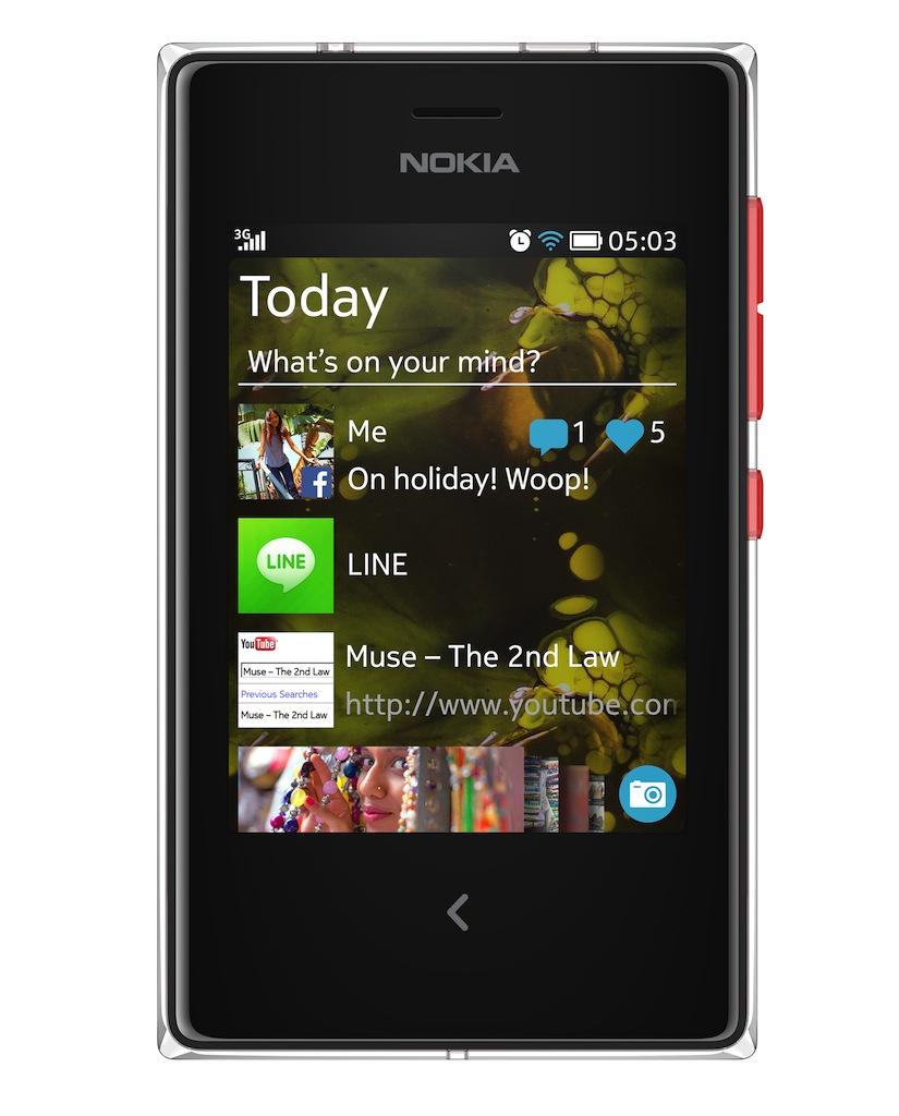Nokia Asha 500, 502 and 503 3G