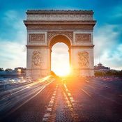 The Arc de Triomphe