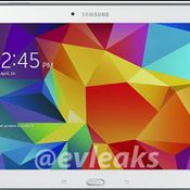 Samsung Galaxy Tab 4 10.1 in white, and black 