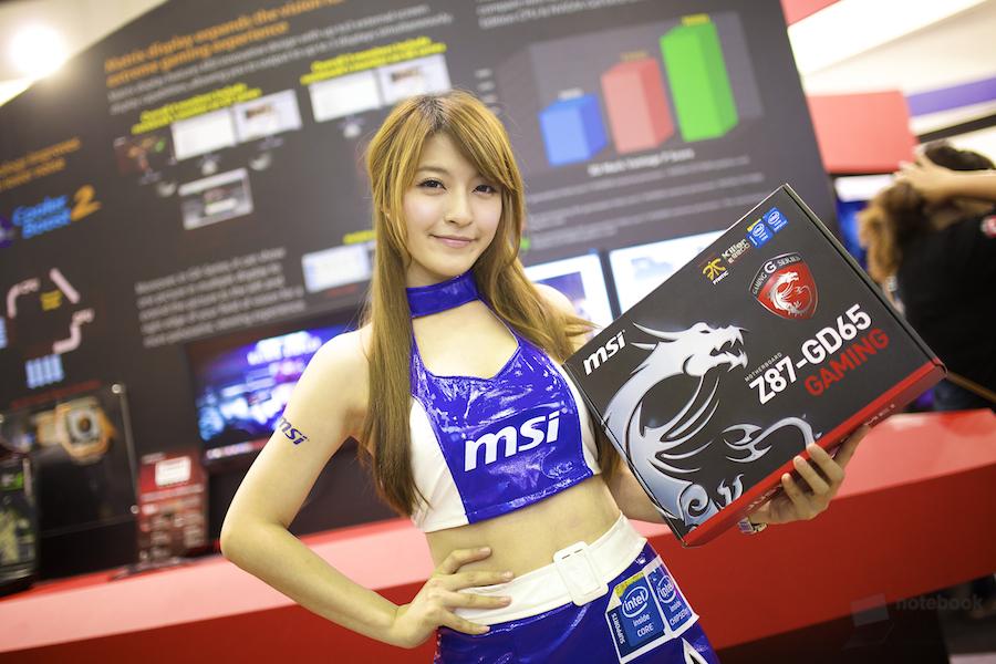 แอบส่องพริตตี้ Computex 2014