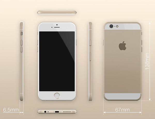  iPhone 6 concept ชุดล่าสุด