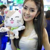  พริตตี้งาน Thailand Mobile Expo 2014