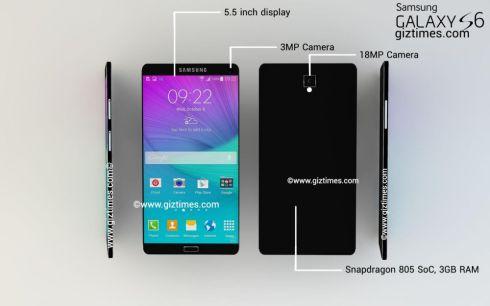 Samsung Galaxy S6 Concept