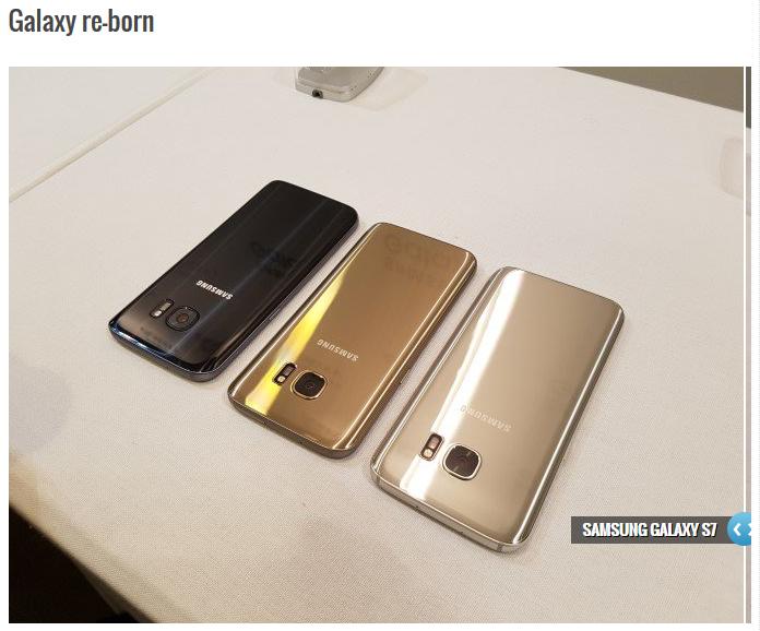 Samsung Galaxy S7 Vs iPhone 6s 