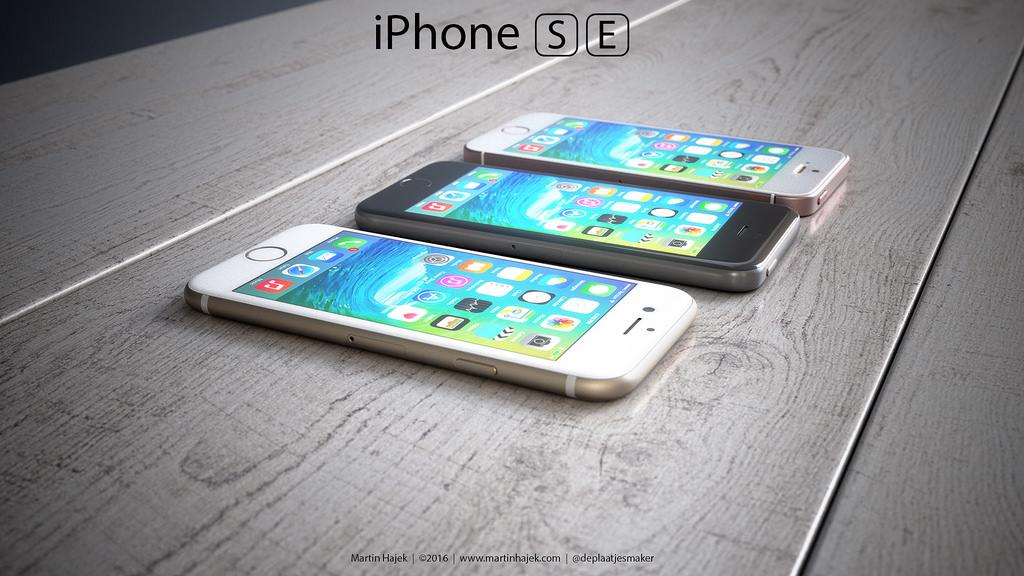 ภาพคอนเซปท์ iPhone SE 