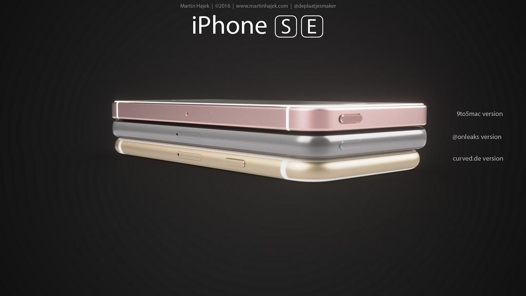 ภาพคอนเซปท์ iPhone SE 