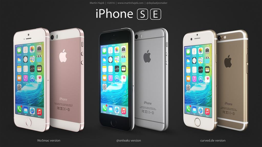 ภาพคอนเซปท์ iPhone SE 