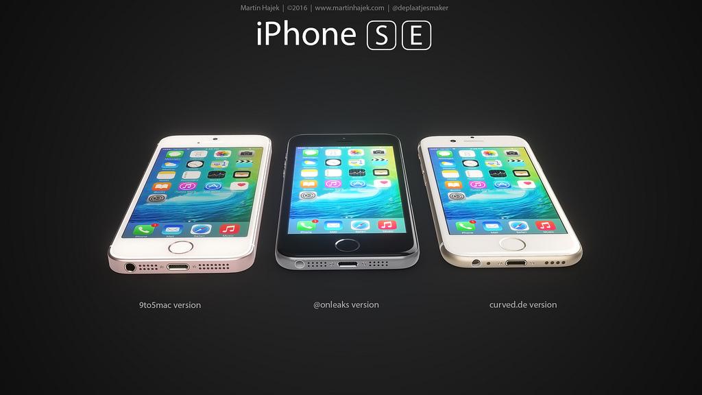 ภาพคอนเซปท์ iPhone SE 