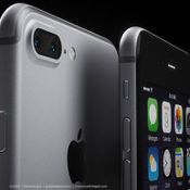 ภาพเรนเดอร์ iPhone 7 และ iPhone 7 Plus 