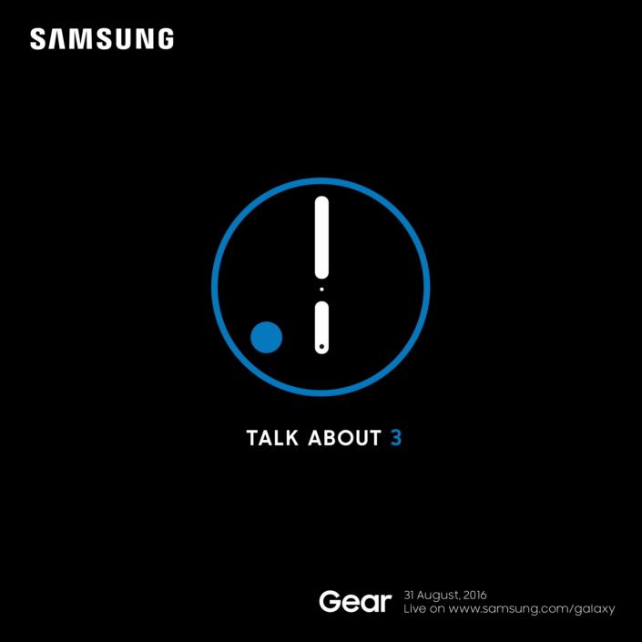 Teaser Samsung Gear S3