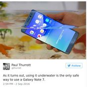 รวมภาพล้อเลียน Samsung Galaxy Note7