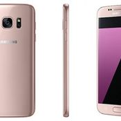  Samsung Galaxy S7 สีชมพู