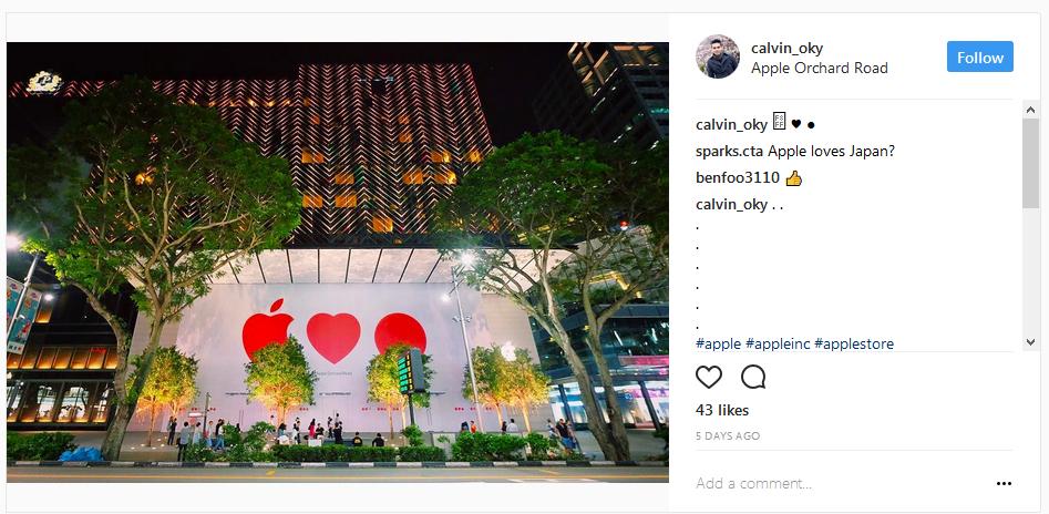 Apple Store Apple Store สาขาแรกในสิงคโปร์ สาขาแรกในสิงคโปร์ 