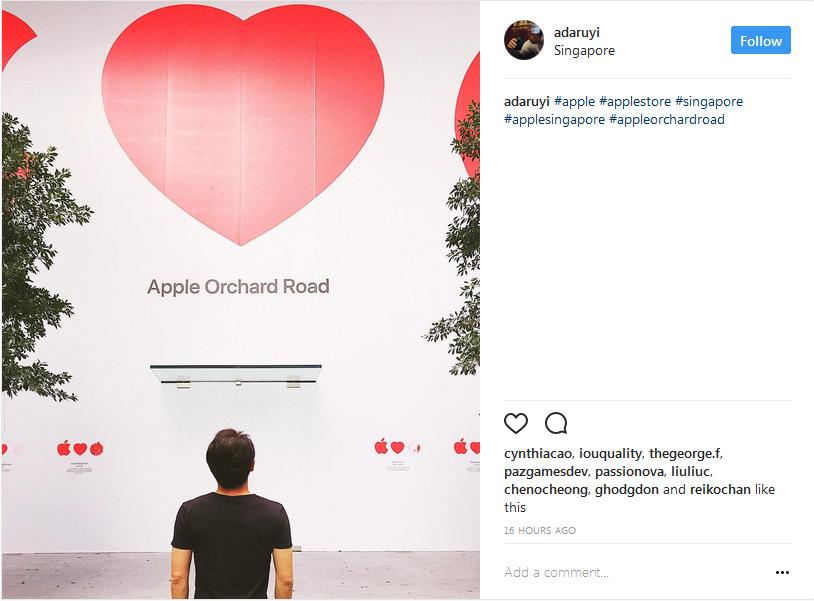 Apple Store Apple Store สาขาแรกในสิงคโปร์ สาขาแรกในสิงคโปร์ 