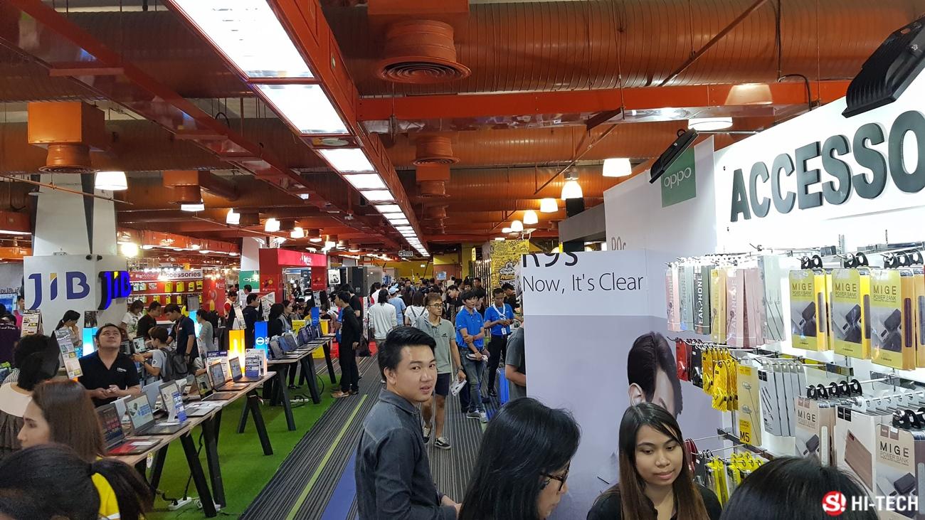 ภาพบรรยากาศงานและโปรโมชั่นงาน Thailand Mobile Expo 2017 HiEnd