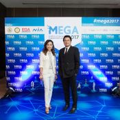 บรรยากาศงานวันแถลงข่าว งาน MEGA 2017