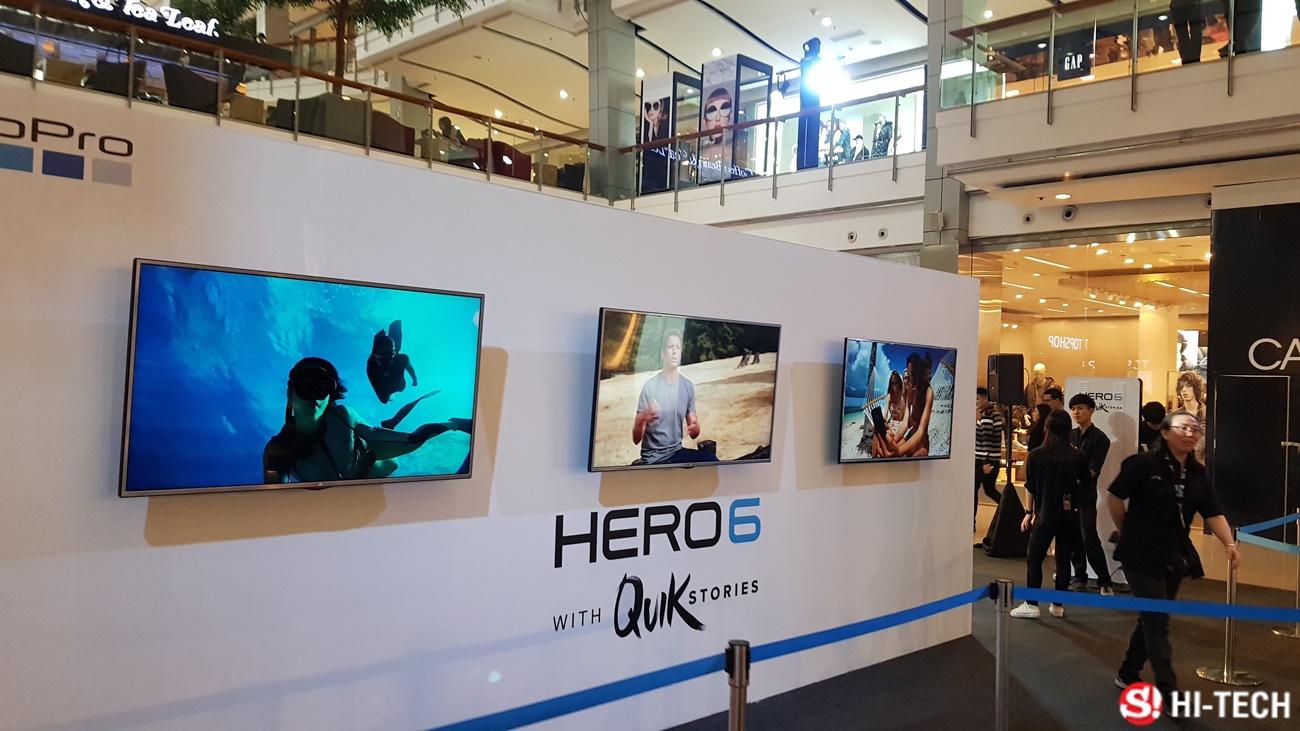 บรรยากาศงานเปิดตัว GoPro Hero 6