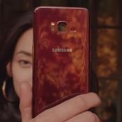 Samsung Galaxy S8 สีแดง