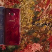 Samsung Galaxy S8 สีแดง